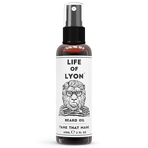 Bartöl von Life of Lyon: Roh. Organisch. Premium. Zähmen Sie Ihre Mähne! 60ml...