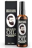 Bartöl - Beard Oil für Männer - Für gesundes Bartwachstum & einen gepflegten...